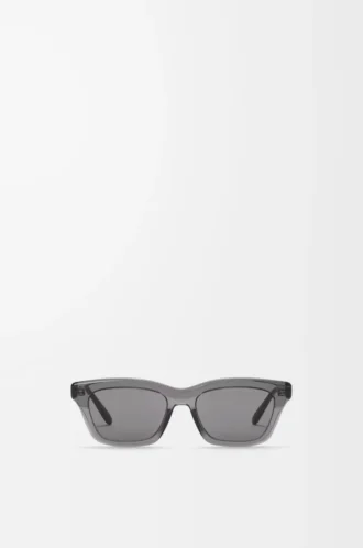 Sigma Slim Sonnenbrille Transparent Grau/Schwarz