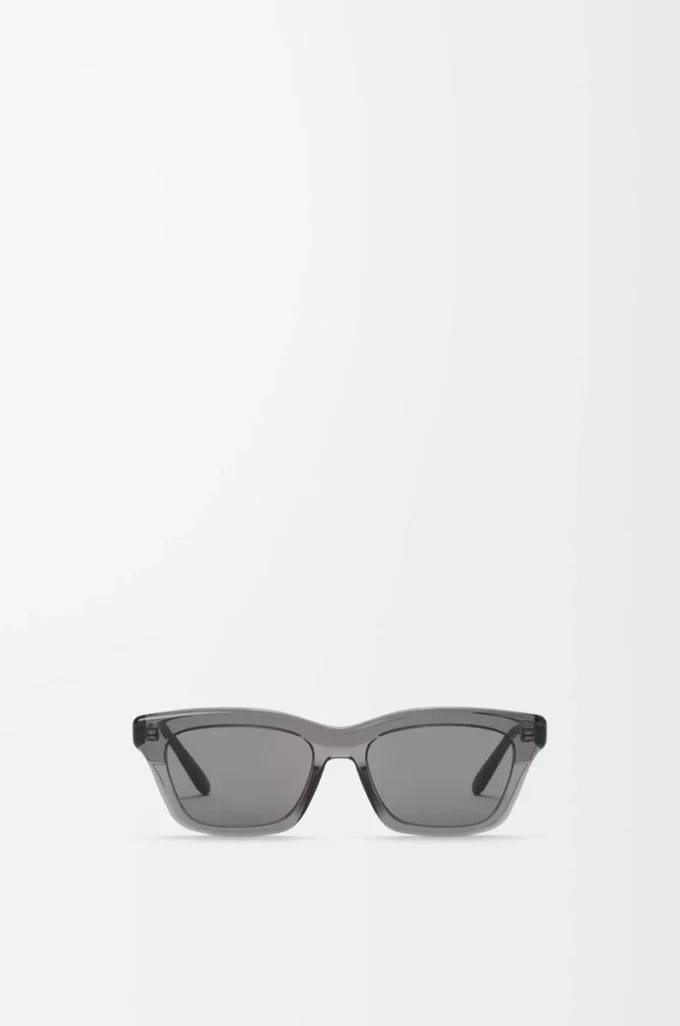Sigma Slim Sonnenbrille Transparent Grau/Schwarz