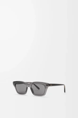 Sigma Slim Sonnenbrille Transparent Grau/Schwarz