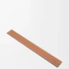 Slap-Armband aus Kalbsleder in Tan