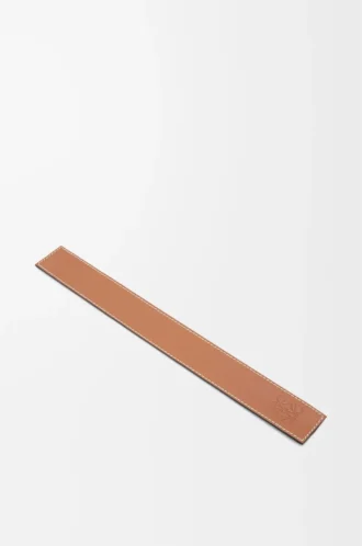 Slap-Armband aus Kalbsleder in Tan