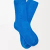 Socken aus Baumwolle Blau