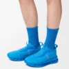 Socken aus Baumwolle Blau