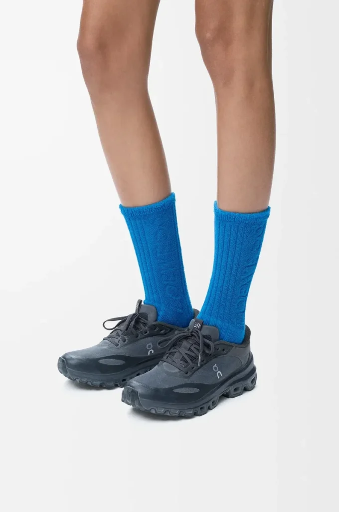 Socken aus Baumwolle Blau