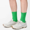 Socken aus Baumwolle Grün