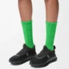 Socken aus Baumwolle Grün