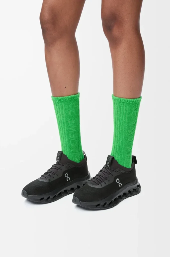 Socken aus Baumwolle Grün
