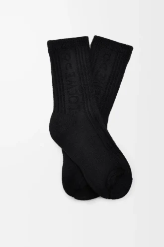 Socken aus Baumwolle Schwarz
