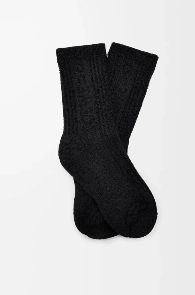 Socken aus Baumwolle Schwarz