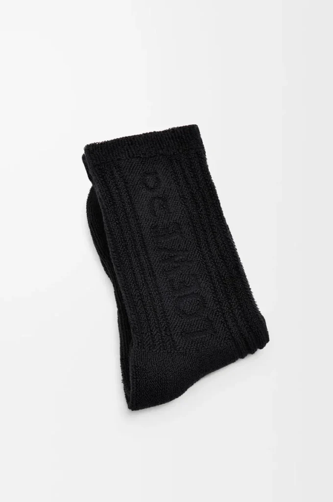 Socken aus Baumwolle Schwarz