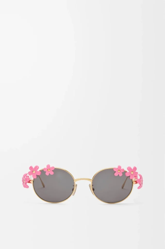 Sonnenbrille Daisy Field in Rosa