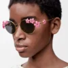 Sonnenbrille Daisy Field in Rosa