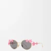 Sonnenbrille Daisy Field in Rosa