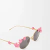 Sonnenbrille Daisy Field in Rosa
