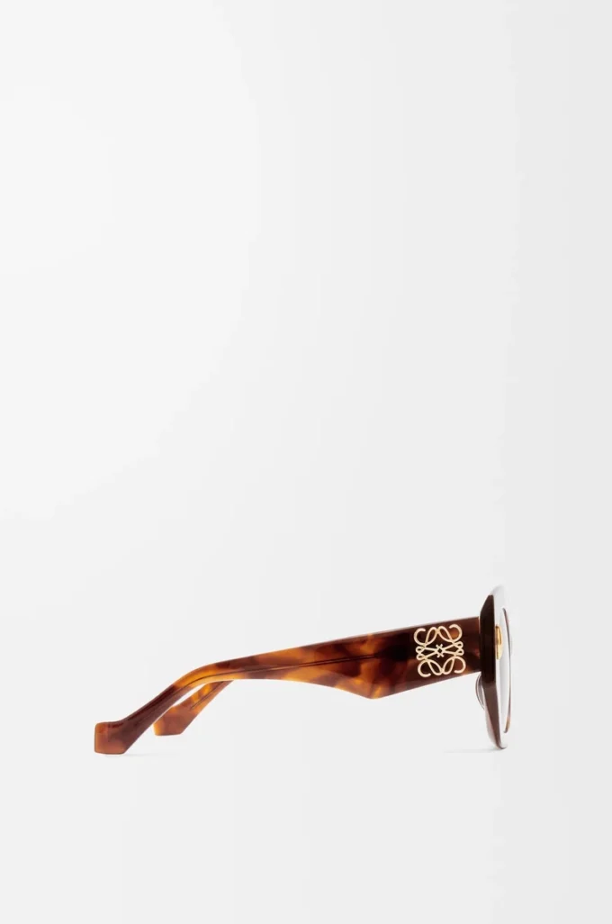 Square Screen Sonnenbrille Havanna