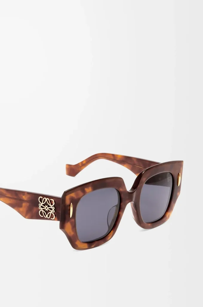 Square Screen Sonnenbrille Havanna