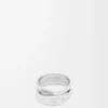 Stapelring aus Sterlingsilber Silber