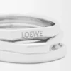 Stapelring aus Sterlingsilber Silber