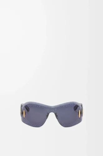 Starry Night Mask Sonnenbrille Blau
