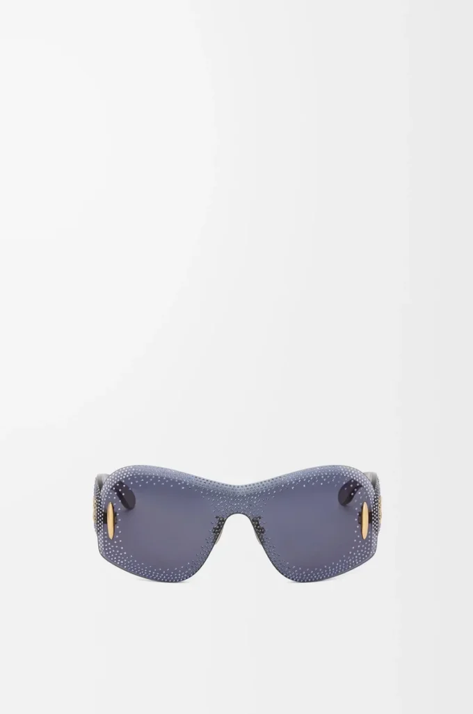 Starry Night Mask Sonnenbrille Blau