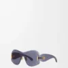 Starry Night Mask Sonnenbrille Blau