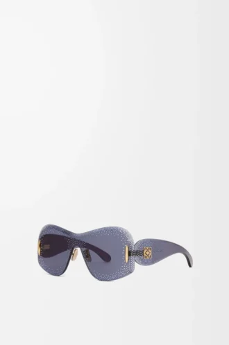 Starry Night Mask Sonnenbrille Blau