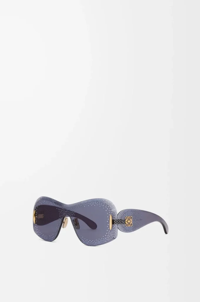 Starry Night Mask Sonnenbrille Blau