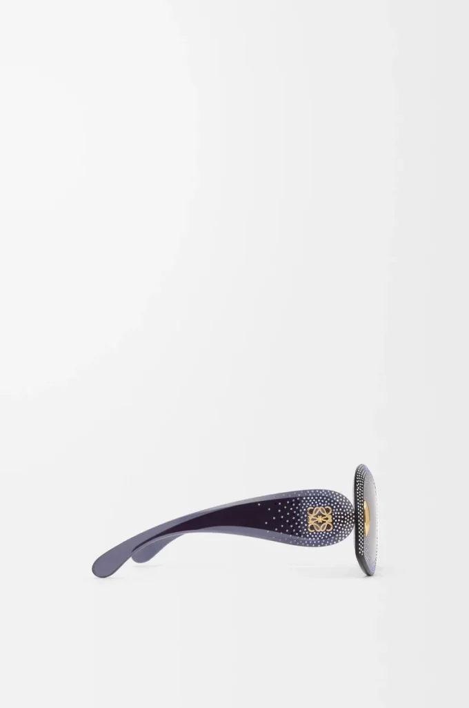 Starry Night Mask Sonnenbrille Blau