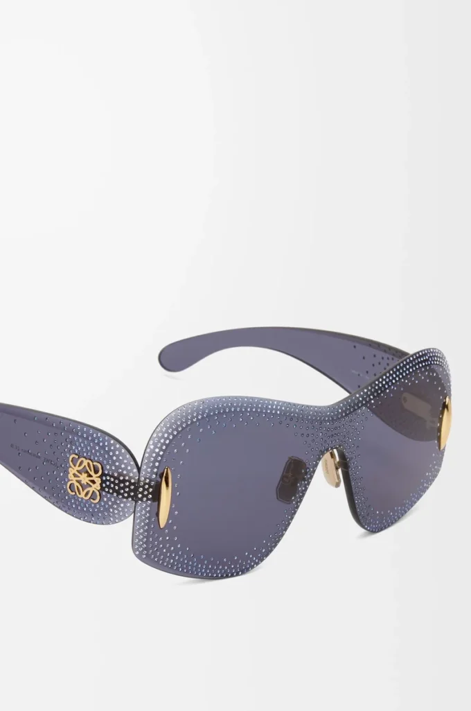 Starry Night Mask Sonnenbrille Blau
