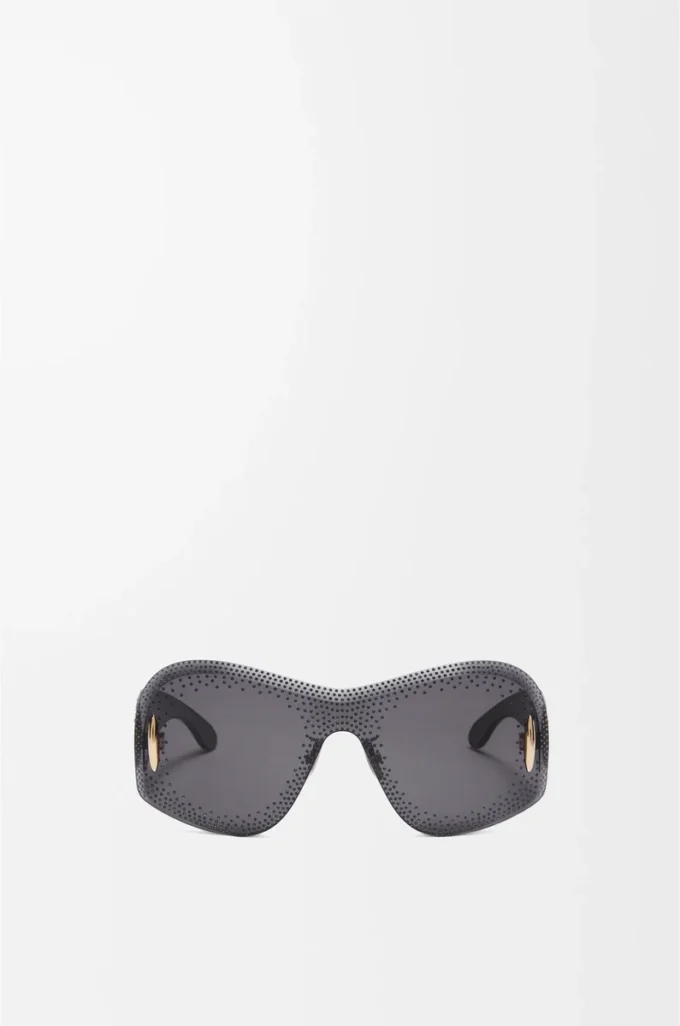Starry Night Mask Sonnenbrille Rauchfarben