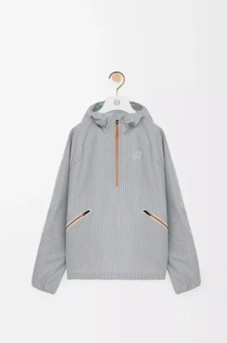 Storm Anorak aus technischem Shell-Material Beige/Blau