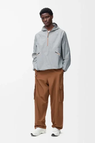 Storm Anorak aus technischem Shell-Material Beige/Blau