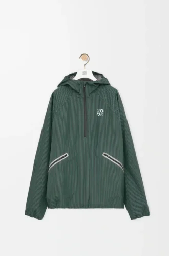 Storm Anorak aus technischem Shell-Material Grün/Schwarz