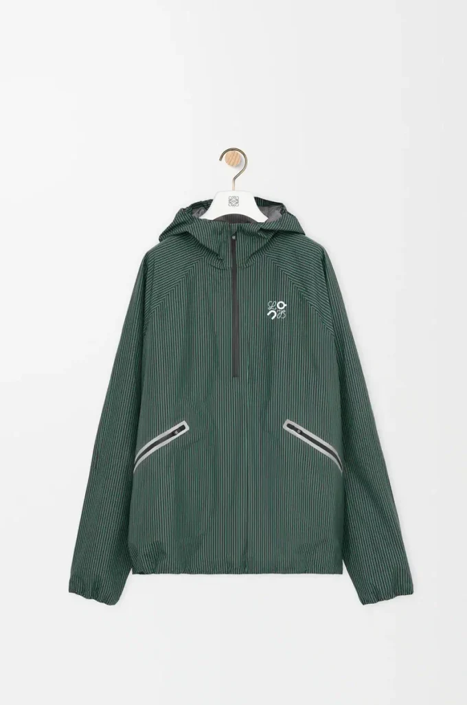 Storm Anorak aus technischem Shell-Material Grün/Schwarz