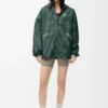 Storm Anorak aus technischem Shell-Material Grün/Schwarz