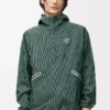 Storm Anorak aus technischem Shell-Material Grün/Schwarz