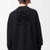 Strickjacke aus Wollmischung in Schwarz