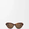 Swan Slim Sonnenbrille Havanna