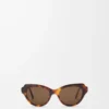 Swan Slim Sonnenbrille Havanna