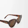 Swan Slim Sonnenbrille Havanna