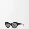 Swan Slim Sonnenbrille Schwarz