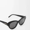 Swan Slim Sonnenbrille Schwarz
