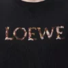 Sweatshirt in regulärer Passform aus Baumwolle Schwarz