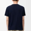 T-Shirt aus Baumwolle in Dark Navy mit lockerer Passform