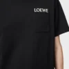 T-Shirt aus Baumwolle in lockerer Passform Schwarz