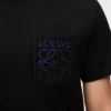 T-Shirt aus Baumwolle in lockerer Passform Schwarz