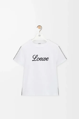 T-Shirt aus Baumwolle in lockerer Passform Weiß