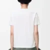 T-Shirt aus Baumwolle in lockerer Passform Weiß
