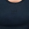 Tanktop aus Seide Deep Marine