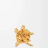 Tarantella-Brosche aus Sterlingsilber Gold